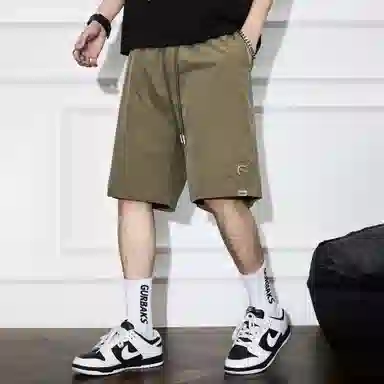 隐狼世家 夏季五分裤潮牌中腰休闲短裤 男款