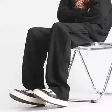 隐狼世家 潮牌条纹简约西装裤 男款