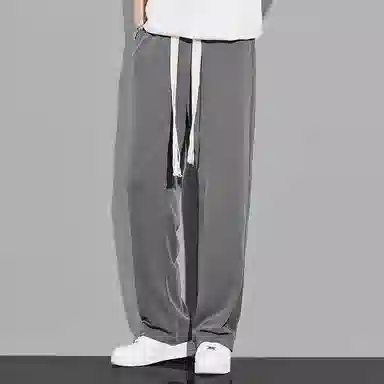 隐狼世家 夏季冰丝薄款休闲裤 男款