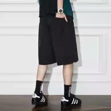 隐狼世家 夏季五分裤潮牌中腰休闲短裤 男款