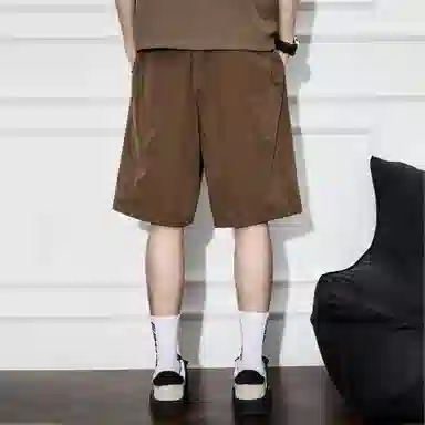 隐狼世家 夏季五分裤潮牌中腰休闲短裤 男款