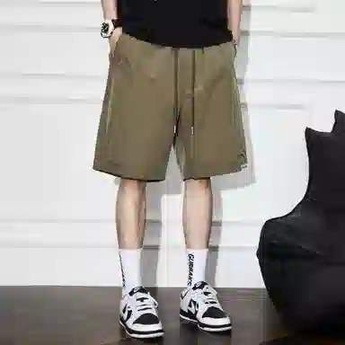 隐狼世家 夏季五分裤潮牌中腰休闲短裤 男款