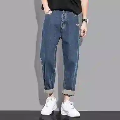 隐狼世家 复古百搭牛仔裤 男款