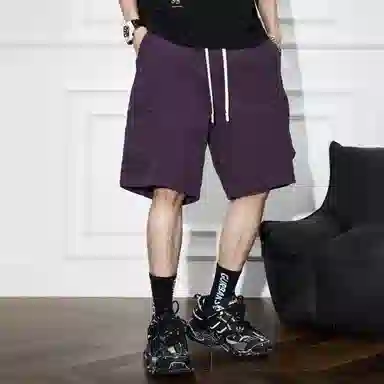 隐狼世家 夏季潮流美式中腰休闲短裤 男款