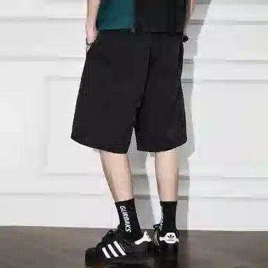隐狼世家 夏季五分裤潮牌中腰休闲短裤 男款