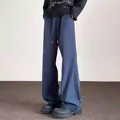 隐狼世家 美式高街直筒舒适百搭休闲裤 男款
