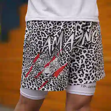 TIP-OFF Leopard Series Shorts