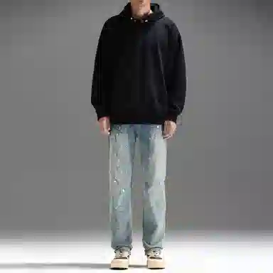 UNKNOWTAL Dirtyfit Straight Jeans Blue