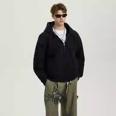 UNKNOWTAL Basic Fleece Hoodie Jacket