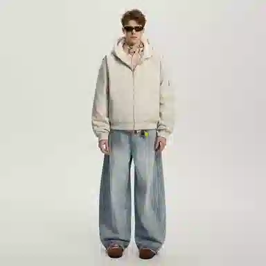 UNKNOWTAL Basic Fleece Hoodie Jacket