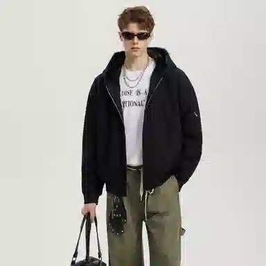 UNKNOWTAL Basic Fleece Hoodie Jacket