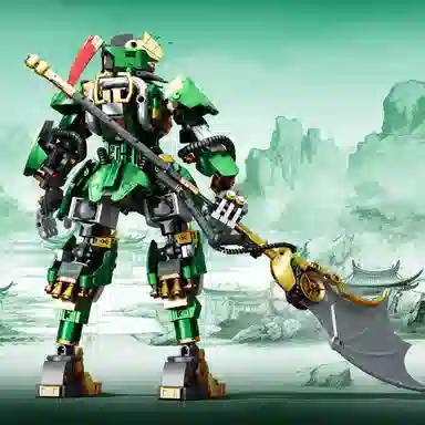 巴巴泥 钢铁机甲积变金刚 益智拼插 拼装模型