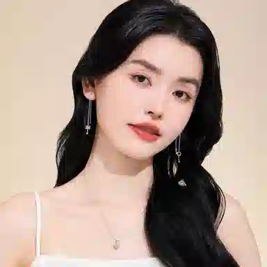 老庙 浪漫冬日雪花精致轻奢耳饰 铂金 耳线 女款