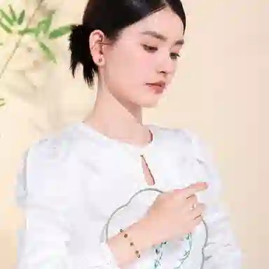 老庙 满天星碧玉双层 和田玉 手链 女款