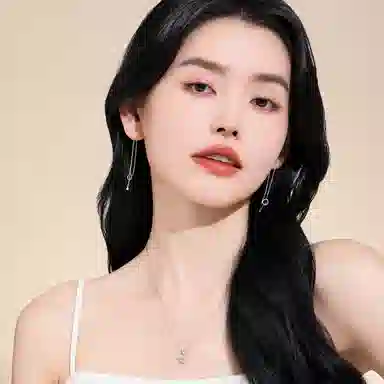 老庙 浪漫冬日雪花精致轻奢耳饰 铂金 耳线 女款