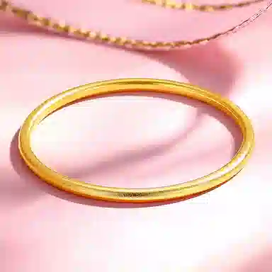 老庙 砂面方条素圈古法金工艺素戒单戴叠戴高级感 足金 按克计价 黄金戒指 女款