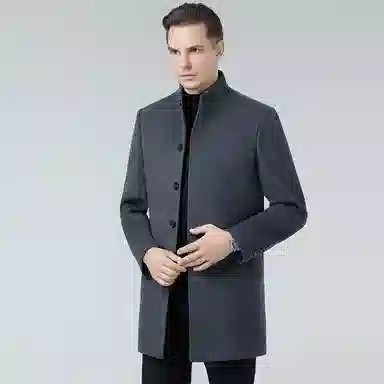 Devanro Wool Coat Black