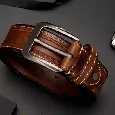 Devanro Classic Leather Belt 3.8cm