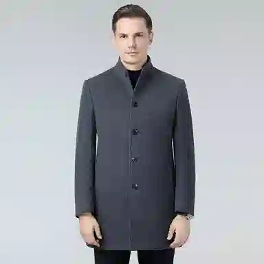 Devanro Wool Coat Black