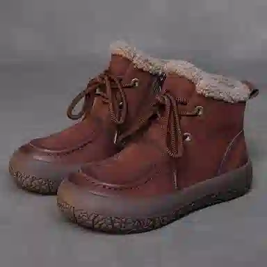 Devanro Wool Lined Snow Boots