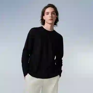 Thumb White Long Sleeve Tee