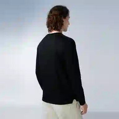 Thumb White Long Sleeve Tee