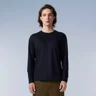 Thumb White Long Sleeve Tee