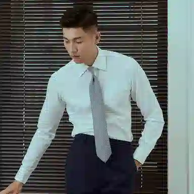 SKARO Business Suit Set White Shirt