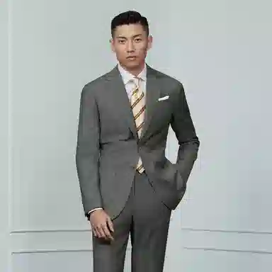 SKARO Single-Breasted Blazer Set Green