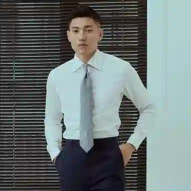 SKARO Business Suit Set White Shirt