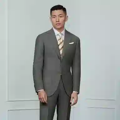 SKARO Single-Breasted Blazer Set Green