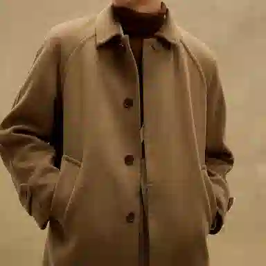 SKARO Double-Sided Wool Coat