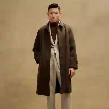 SKARO Double-Sided Wool Coat