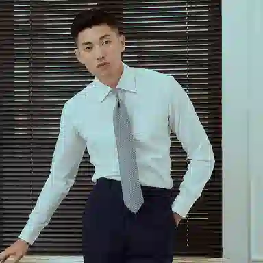 SKARO Business Suit Set White Shirt