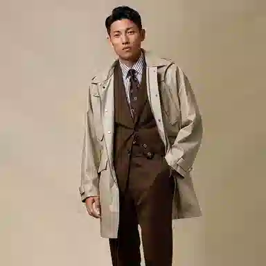 SKARO Windproof Waterproof Jacket Khaki