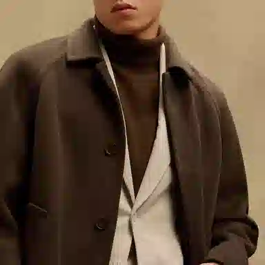 SKARO Double-Sided Wool Coat