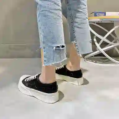 阿比让 头层牛皮 时尚百搭简约 增高 低帮 生活休闲鞋 女款