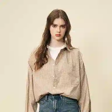 Rabbit House Retro Plaid Shirt