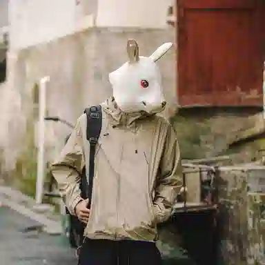 Rabbit House Hoodie Jacket