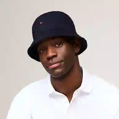 Tommy Hilfiger Embroidered Flag Bucket Hat