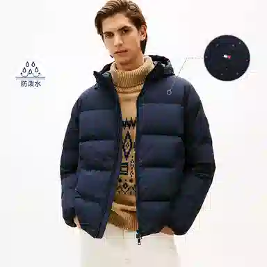 Tommy Hilfiger Lightweight Hooded Down Jacket