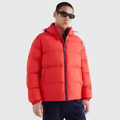 Tommy Hilfiger Classic Embroidered Down Jacket