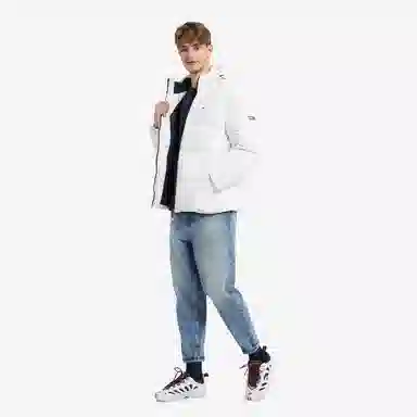 Tommy Hilfiger Classic Embroidered Down Jacket