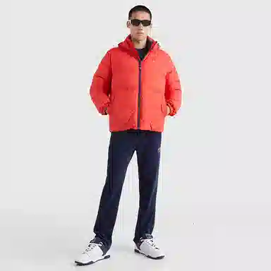 Tommy Hilfiger Classic Embroidered Down Jacket