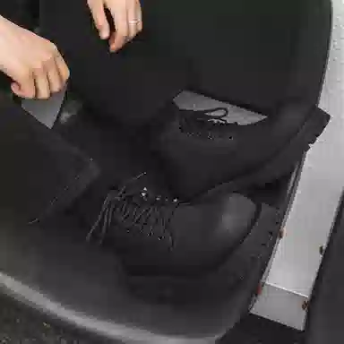 威世米邦 超纤皮 时尚舒适气质 短筒 马丁靴 男款 黑色