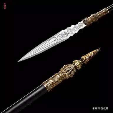 天字号 龙吟枪赵云枪弑神枪 成品模型