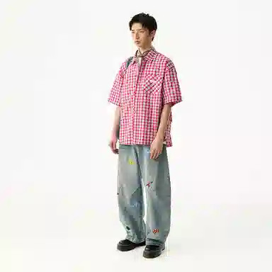 JNXS Wild Infinite Plaid Shirt