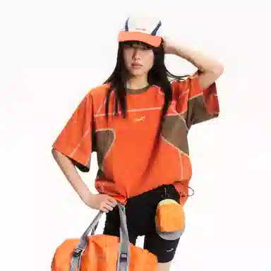 Mr. Jiangnan High Street Colorblock Tee