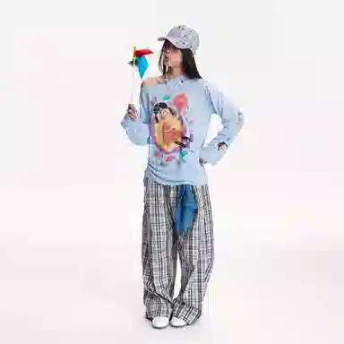 Mr. Jiangnan Vintage Plaid Pants