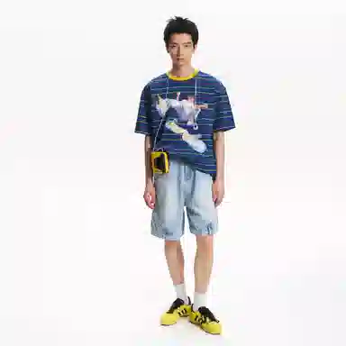 Mr. Jiangnan Vintage Striped T-Shirt